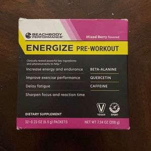 Beachbody Energize ***27 packets***